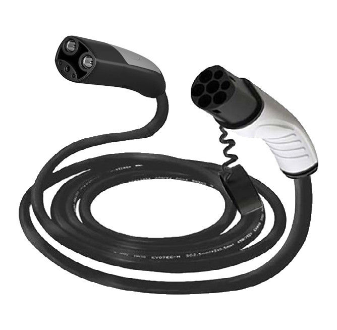 Pabrik baru penjualan langsung 32A tipe 2 untuk Tesla EV Charging Extension Cord 20kw ev pengisi daya