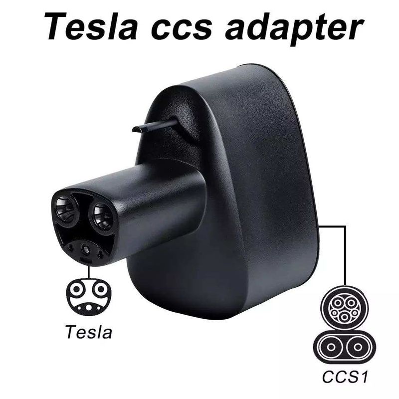 DC Connector CCS1 untuk Tesla EV pengisian cepat 250KW Untuk adaptor pengisian Tesla