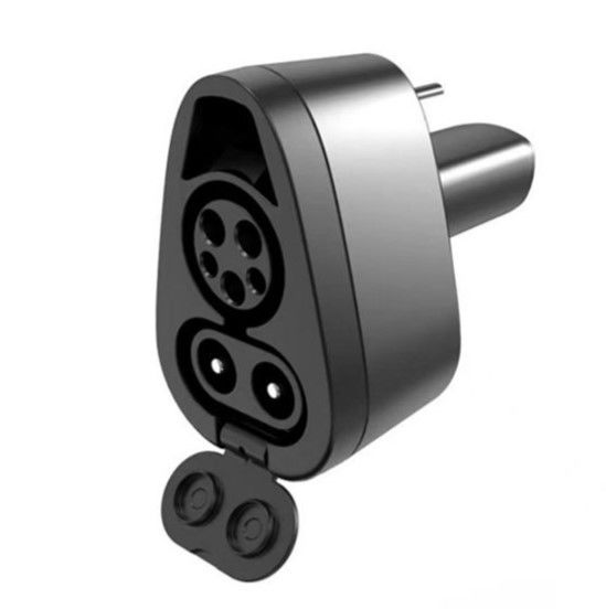 DC Fast Charging J1772 CCS1 Untuk Tesla EV Charging Adapter Untuk Tesla Model S/X/3/Y