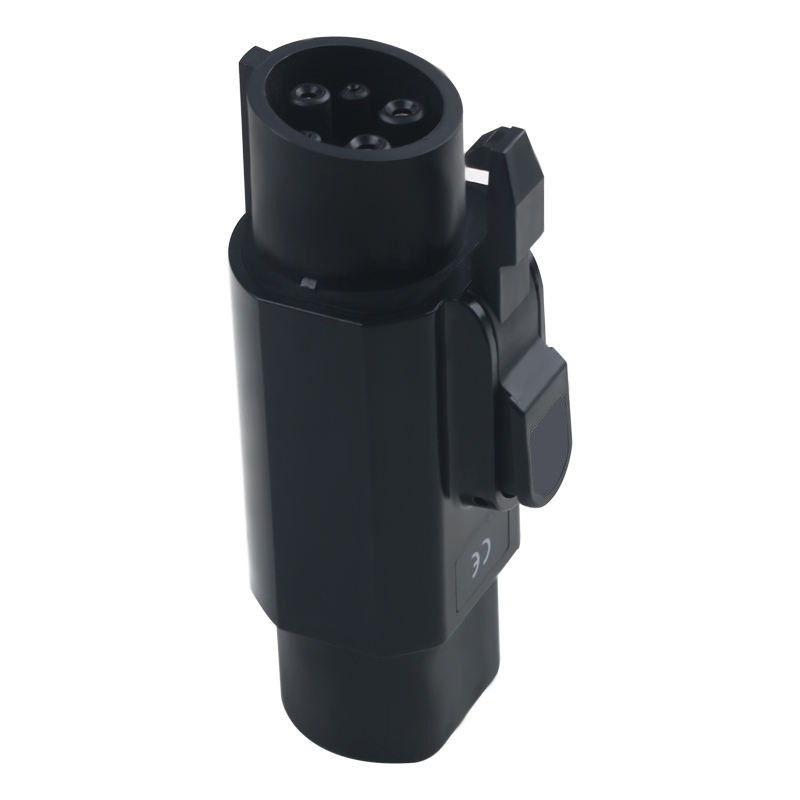 Adaptor pengisian listrik tipe 2 sampai J1772 tipe 1 sampai tipe 2 konektor pengisi daya kendaraan listrik jenis laki-laki