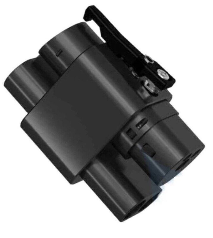 Adaptor pengisian DC 200kw langsung pabrik CCS2 ke CCS1 konektor EV pengisian cepat CCS2 ke CCS1 Adaptor