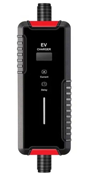 Kualitas Tinggi Electric Fast Type2 Ev Charger 8-32a portabel ev charger Dengan layar disesuaikan