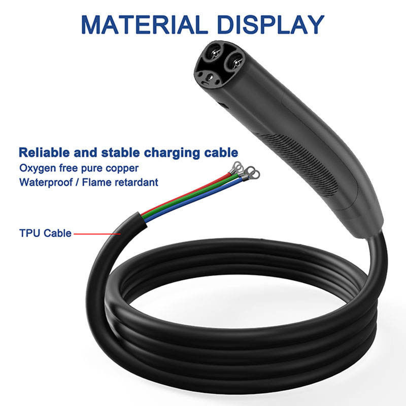Kabel Pengisian Tesla Berkualitas Tinggi 32A App Smart Wallbox ev charger dengan kabel NACS